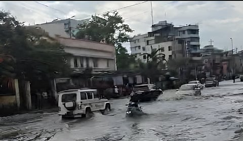 Waterlogging and Traffic Chaos Across Guwahati