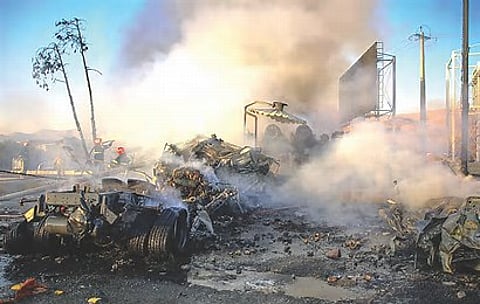 fuel tanker explosion
