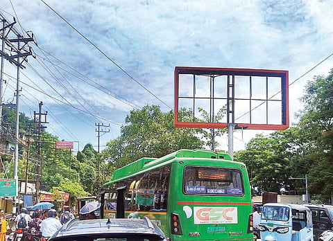 Green buses