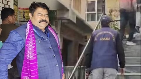 Assam Vigilance Cell Searches Under-Construction Building Linked to Debeshwar Bora