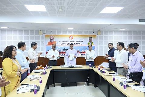 Tripura Chief Minister Manik Saha
