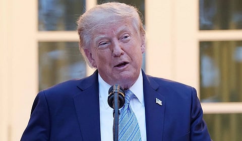 US President Donald Trump