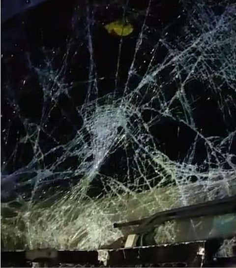 Meghalaya: Night Buses Attacked With Stones in Tikrikilla