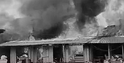 Assam: Fire Guts Five Shops in’s Bokakhat, Losses Estimated at Over Rs 70 Lakh