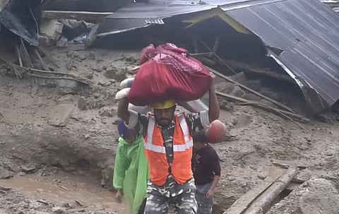 Families shift to safer locations as landslide damages over 32 houses, govt quarters in Sikkim’s Rimbi