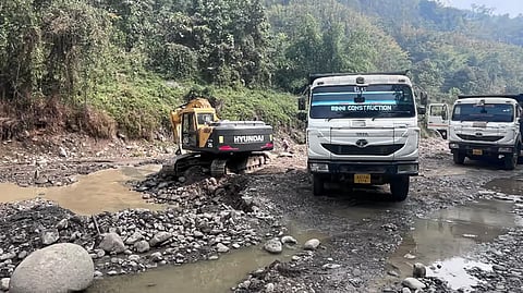 Illegal Riverbed Mining