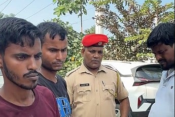 Three Suspected Dacoits Arrested After Police Chase in Guwahati