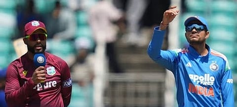India Opt to Bowl First Against West Indies in Guwahati ODI