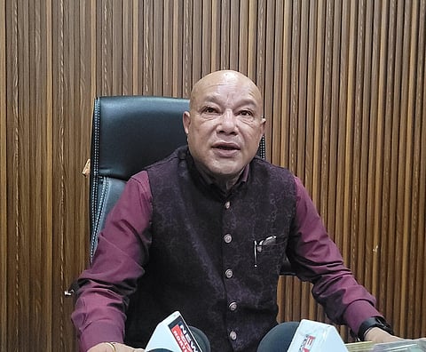 Cabinet Minister Sanbor Shullai
