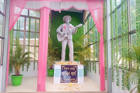 Zubeen Garg Statue