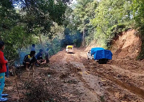 Poor road condition