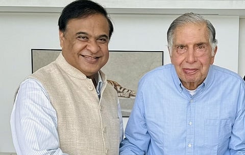 Ratan Tata Punyatithi: Himanta Biswa Sarma Remembers Ratan Tata's Contributions to Assam