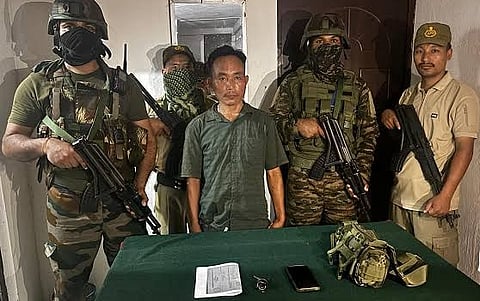 Arunachal: NSCN(K) Over Ground Worker Arrested in Joint Assam Rifles-Police Operation