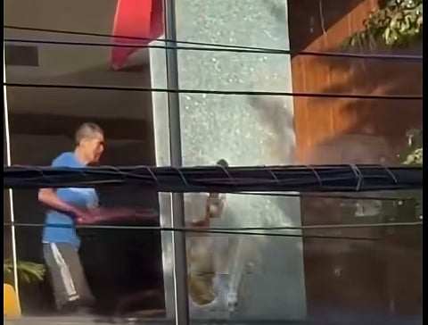 Man Armed with Spade Vandalises Hotel in Rukminigaon