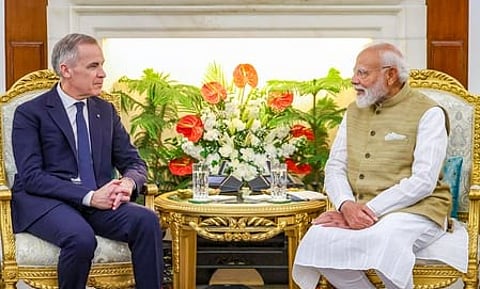 PM Narendra Modi, Mark Carney