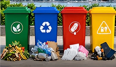 Plastic Bottle Disposal Banks