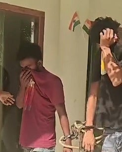 Guwahati: Thieves Caught On CCTV Eating Sweets While Stealing From Shop