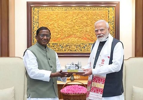Delhi: Assam Governor Meets PM Modi