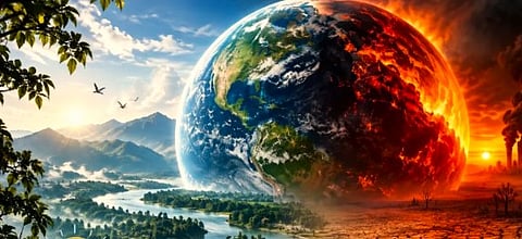 With global warming set to blow past the critical 1.5°C mark, scientists issue a stark ultimatum: slash emissions by 45% by 2035 or face an unlivable future.