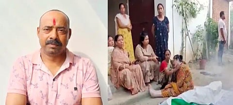 Family alleges pre-planned financial conspiracy after body is discovered hanging with multiple injuries