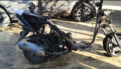 Bijni: Scooter and Brezza Gutted in Fire, Property Loss Estimated at Rs 15 Lakh