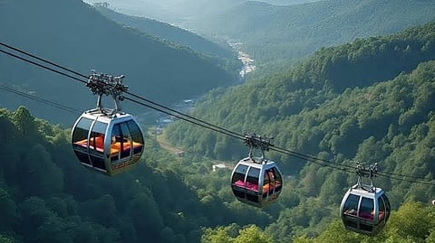 Meghalaya: KHADC Halts Shillong Peak Ropeway Construction Over Missing Trading Licence