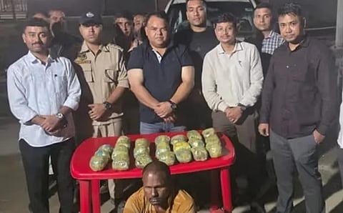 Assam: STF Seizes Opium Worth Rs 3 Crore Hidden in Vehicle’s Spare Wheel
