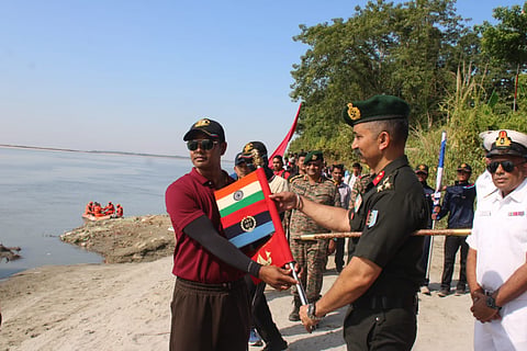 Brahmaputra sailing expedition