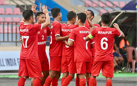 संतोष ट्रॉफी: मणिपुर ने असम को 7-1 से हराकर सेमीफाइनल में जगह बनाई