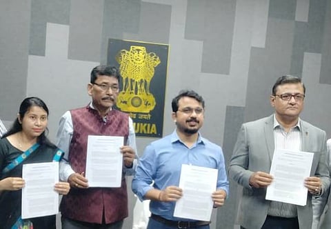 असम: तिनसुकिया नगर बोर्ड और ऑयल इंडिया लिमिटेड (ओआईएल) दुलियाजान के बीच समझौता ज्ञापन पर हस्ताक्षर किए गए