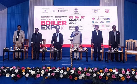 भारत स्टीम बॉयलर एक्सपो 2024 गुवाहाटी के खानापारा में शुरू हुआ