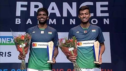 फ्रेंच ओपन: भारतीय शटलर सात्विकसाईराज रंकीरेड्डी-चिराग शेट्टी, त्रेसा-गायत्री आगे बढ़े
