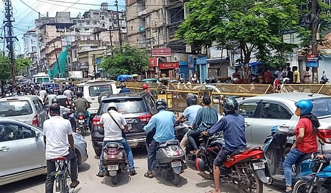 गुवाहाटी: मतगणना के लिए शहर में यातायात प्रतिबंध जारी