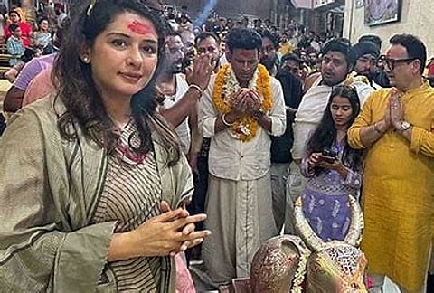 'भैया जी' की रिलीज से पहले अभिनेता मनोज बाजपेयी ने महाकालेश्वर ज्योतिर्लिंग मंदिर में आशीर्वाद लिया