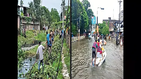 डिब्रूगढ़ के नागरिकों ने बरसात के मौसम से पहले डिब्रूगढ़ टाउन प्रोटेक्शन नाले को साफ करने का आग्रह किया