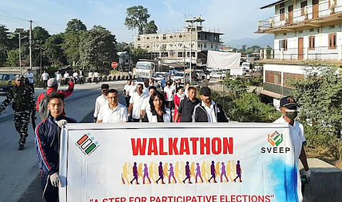 लोकसभा चुनाव 2024: कामरूप चुनाव जिले में मतदाताओं की जागरूकता के लिए वॉकथॉन आयोजित किया गया