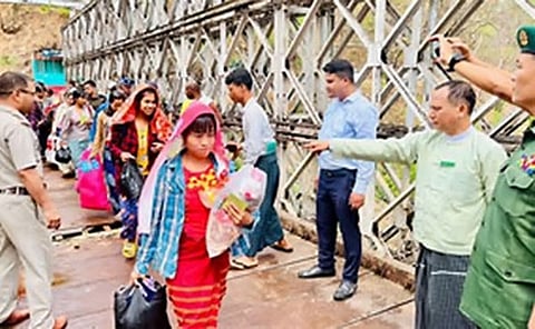 मणिपुर समाचार:
38 और म्यांमारी अप्रवासियों को मणिपुर से वापस भेजा गया