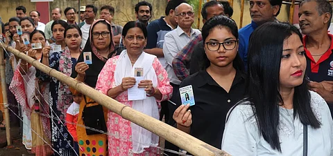 लोकसभा चुनाव: असम में तीसरे चरण में अंतिम मतदान 85.45 प्रतिशत हुआ
