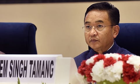 सिक्किम: प्रेम सिंह तमांग ने दूसरी बार मुख्यमंत्री पद की शपथ ली