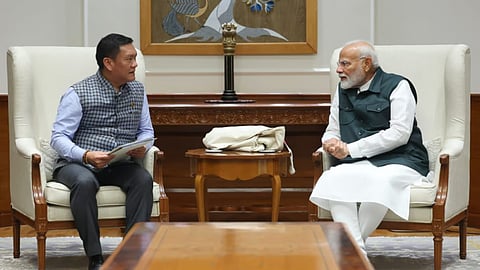 अरुणाचल प्रदेश के मुख्यमंत्री पेमा खांडू ने स्वास्थ्य ढांचे में सुधार के लिए केंद्र से सहयोग मांगा
