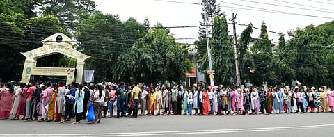 असम: बड़े पैमाने पर बंदोबस्त के बीच ग्रेड-III परीक्षा सफल रही