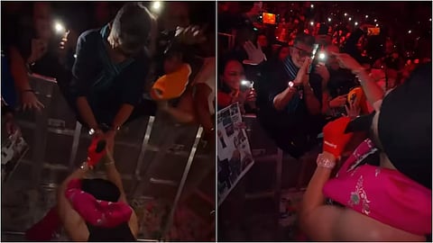 दिल-लुमिनाती टूर: पंजाबी गायक दिलजीत दोसांझ ने लंदन शो में अभिनेता गजराज राव के सामने सिर झुकाया