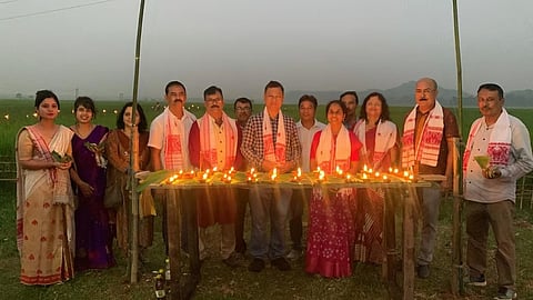 असम: कामरूप मेट्रो में काति बिहू उत्सव मनाया गया