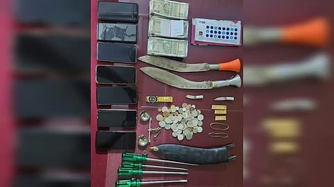 गुवाहाटी पुलिस ने सक्रिय डकैती गिरोह का भंडाफोड़ किया, 7 बदमाशों को गिरफ्तार किया