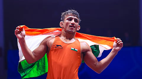 अंदर 23 विश्व कुश्ती चैंपियनशिप: भारत ने नौ पदकों के साथ अभियान का अंत किया