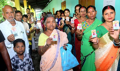 असम: उपचुनाव में 75.67% मतदान; मतगणना 23 नवंबर को