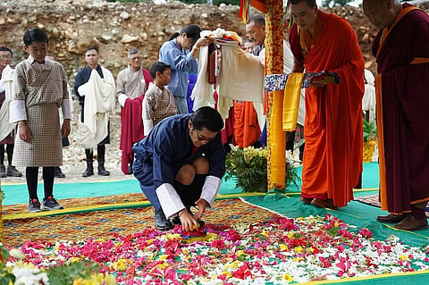 भूटान नरेश ने गेलेफू अंतर्राष्ट्रीय हवाई अड्डे के निर्माण को हरी झंडी दिखाई