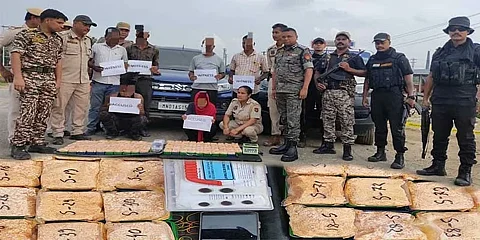 कछार पुलिस ने 6.22 करोड़ रुपये मूल्य की हेरोइन जब्त की, मणिपुर से दो लोगों को गिरफ्तार किया
