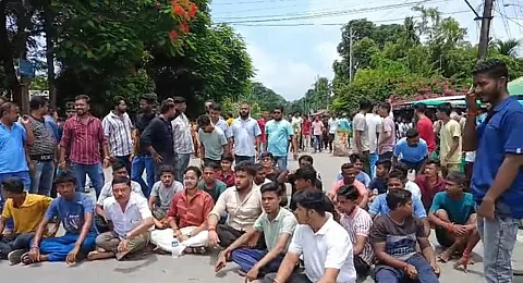 असम: बलात्कार और हत्या की घटना को लेकर बजाली में बड़े पैमाने पर विरोध प्रदर्शन
