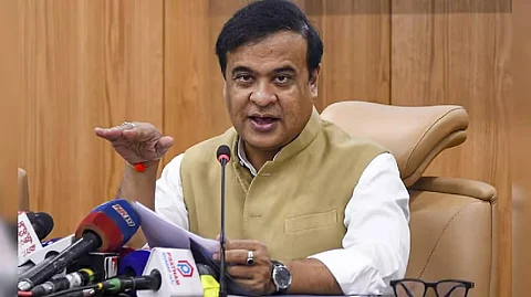 असम के मुख्यमंत्री हिमंत बिस्वा सरमा ने आगामी बेदखली अभियान से पहले उरियमघाट का दौरा किया